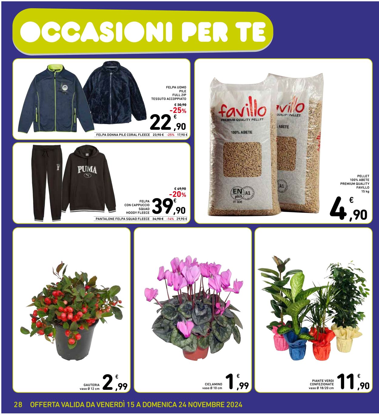 Volantino Conad 15.11.2024 - 24.11.2024