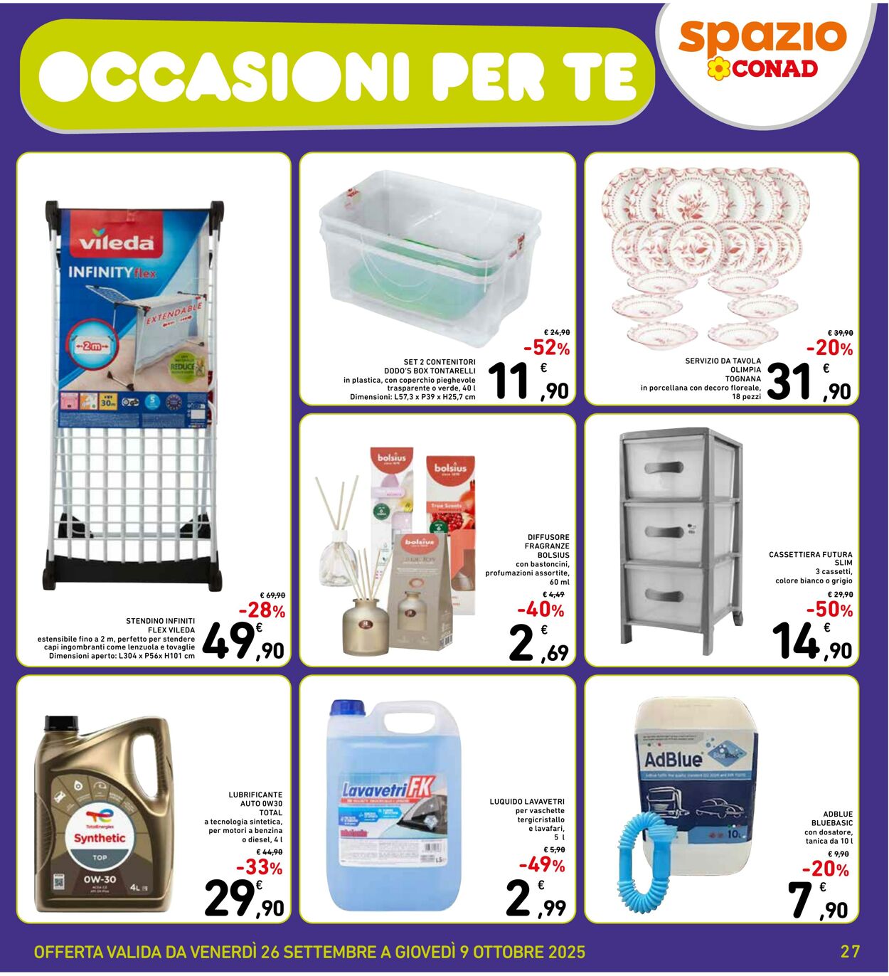Volantino Conad 04.10.2025 - 04.10.2025
