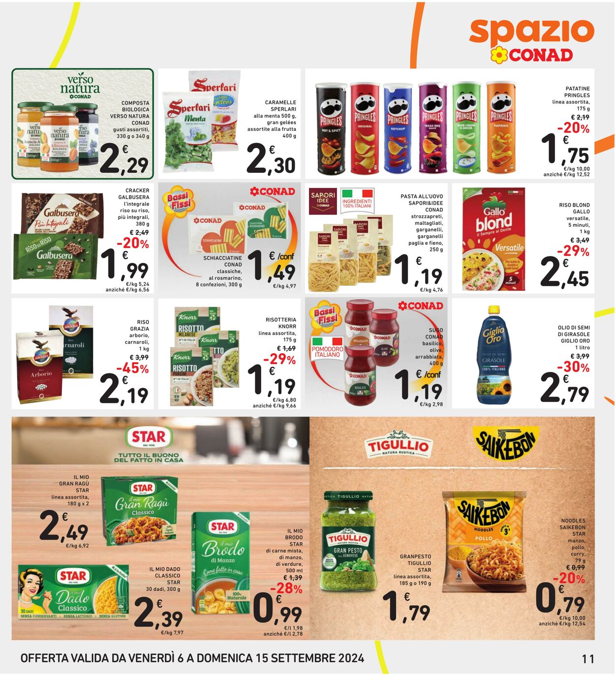 Volantino Conad 06.08.2024 - 15.09.2024