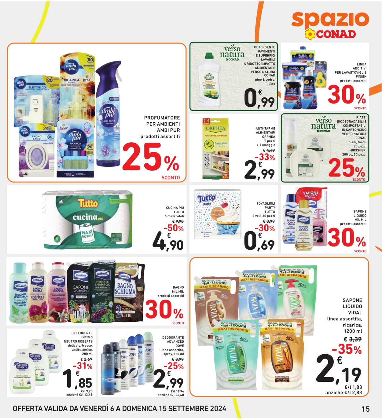 Volantino Conad 06.08.2024 - 15.09.2024