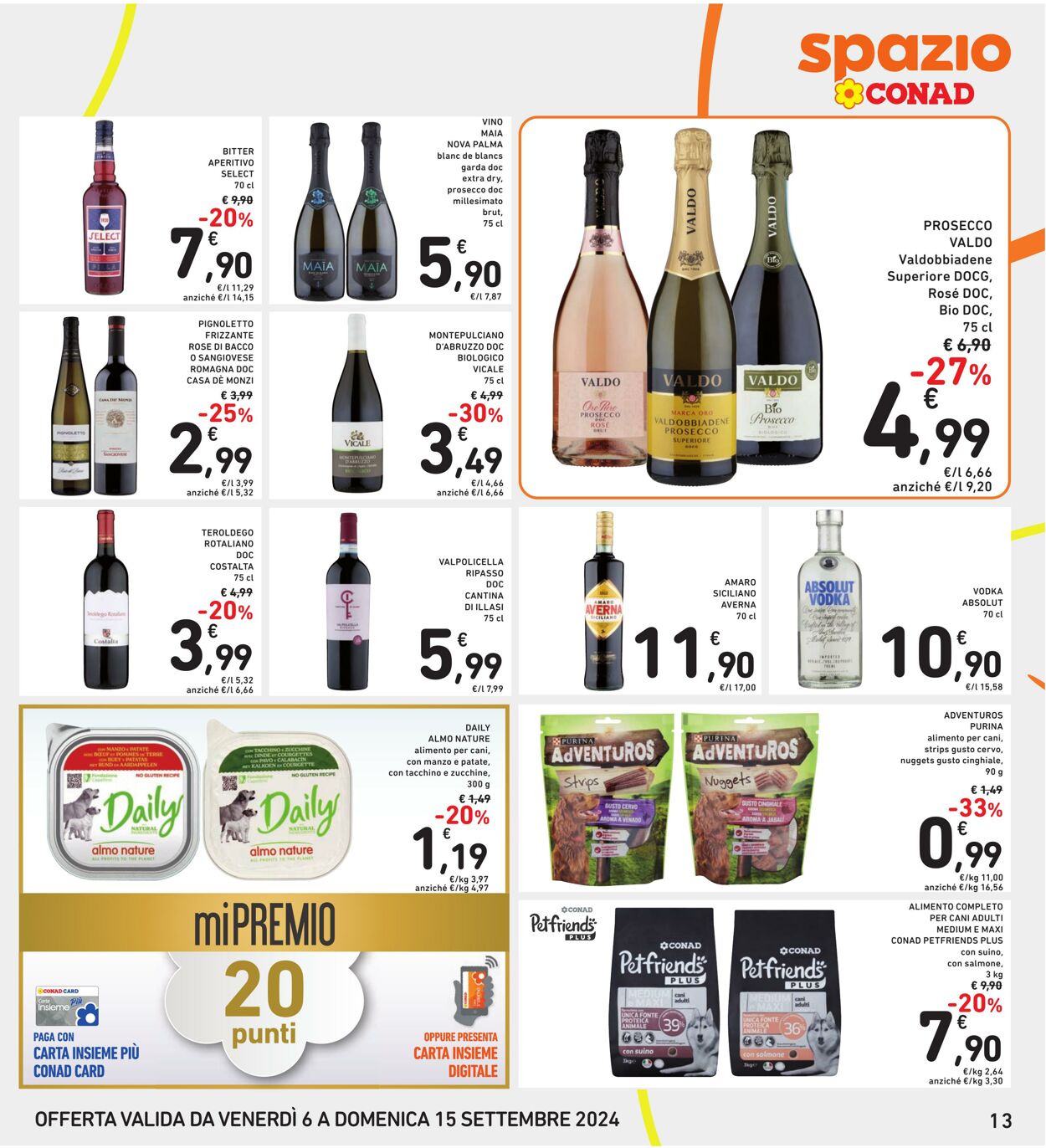 Volantino Conad 06.08.2024 - 15.09.2024