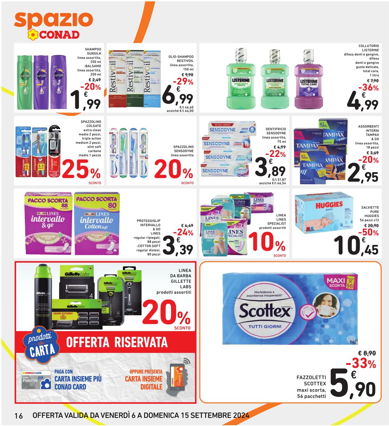 Volantino Conad 06.08.2024 - 15.09.2024