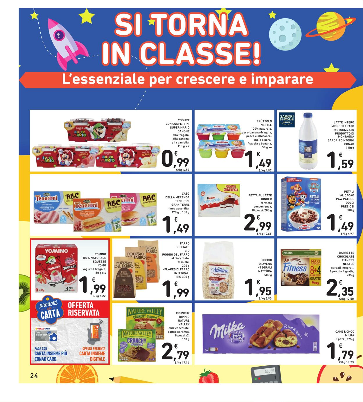 Volantino Conad 06.08.2024 - 15.09.2024