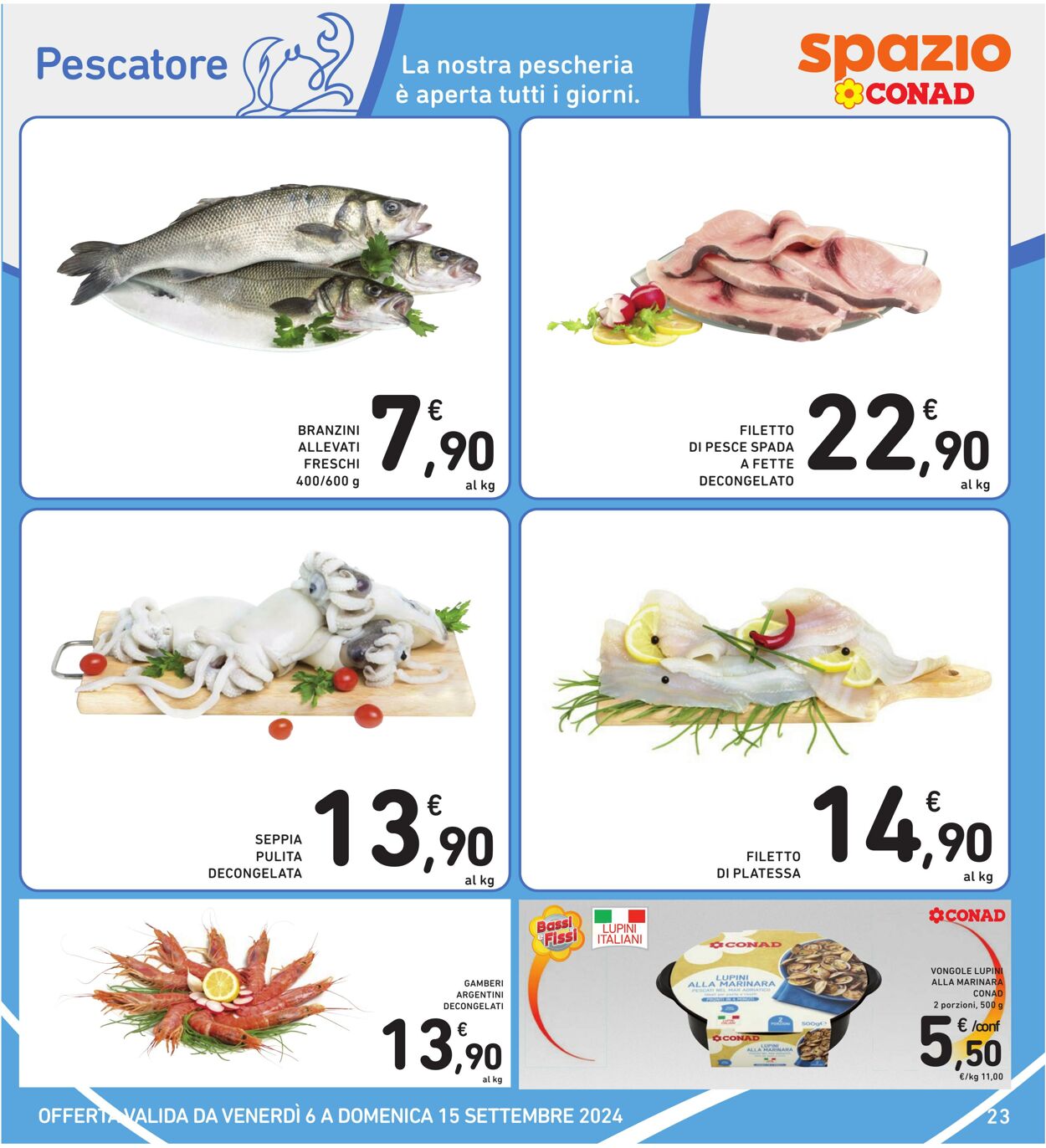 Volantino Conad 06.08.2024 - 15.09.2024