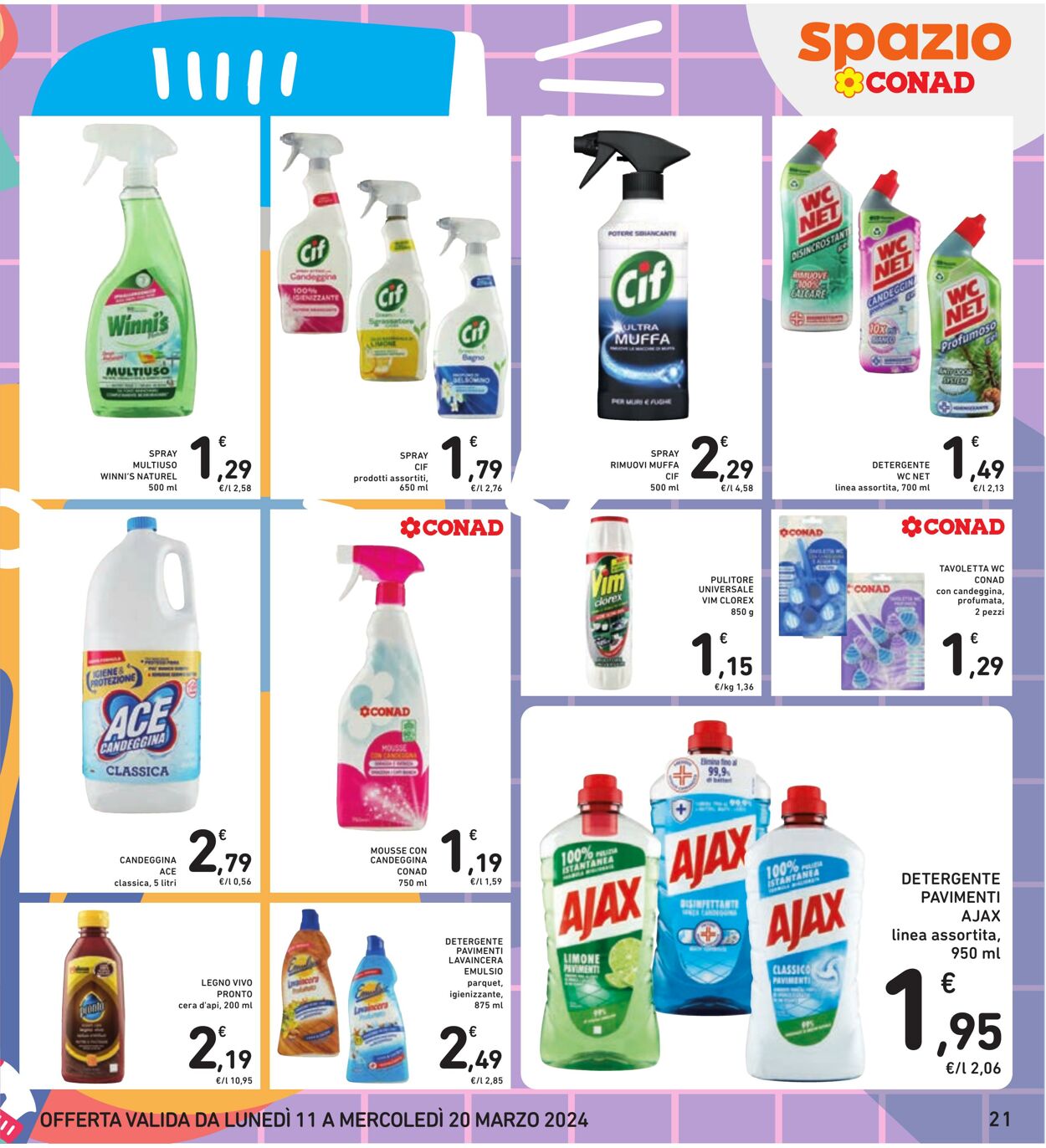 Volantino Conad 11.03.2024 - 20.03.2024