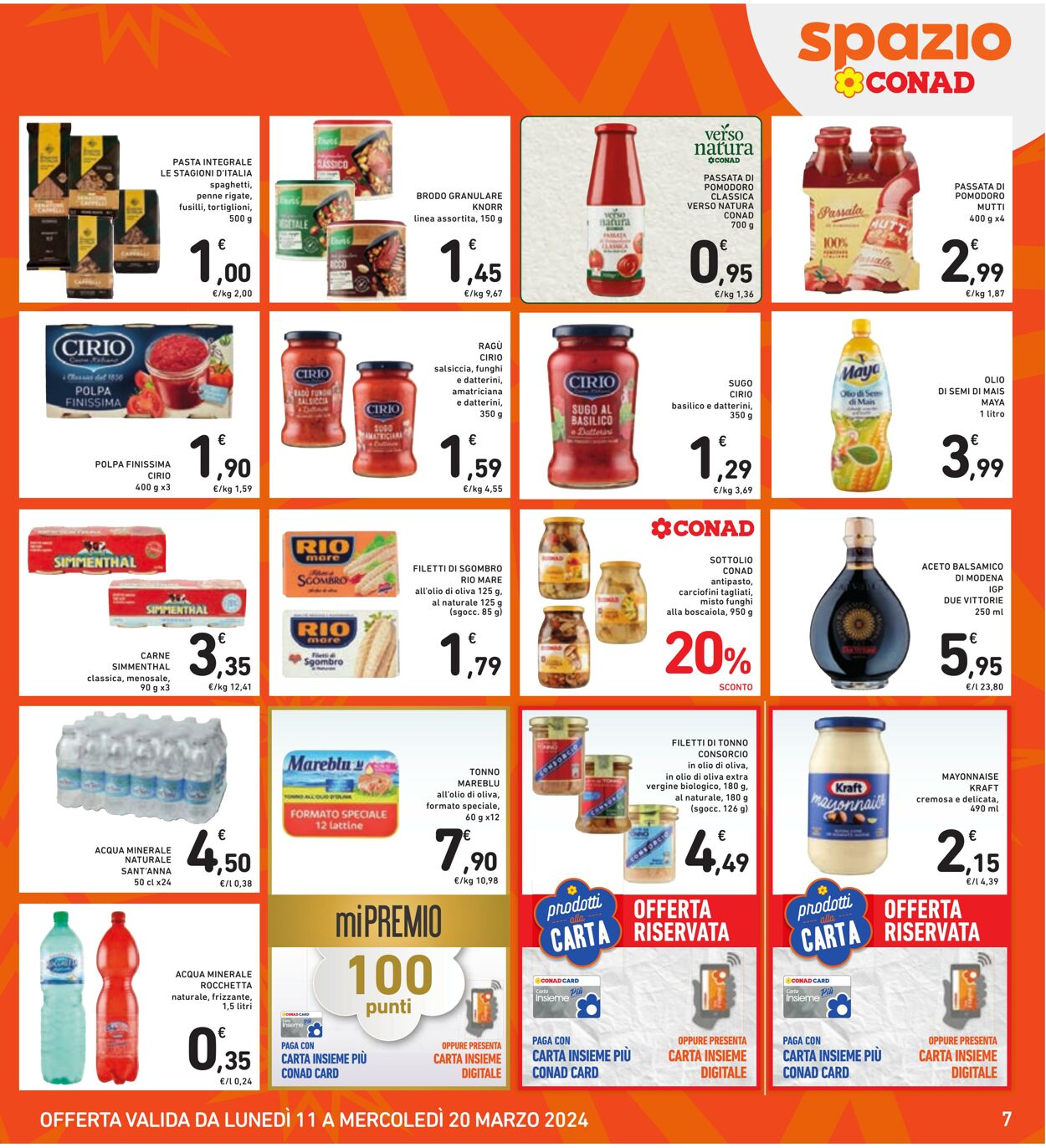 Volantino Conad 11.03.2024 - 20.03.2024