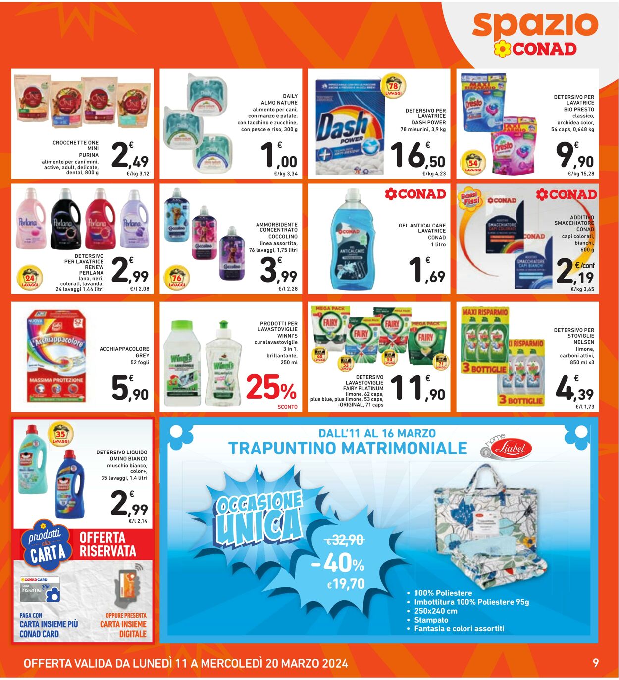 Volantino Conad 11.03.2024 - 20.03.2024