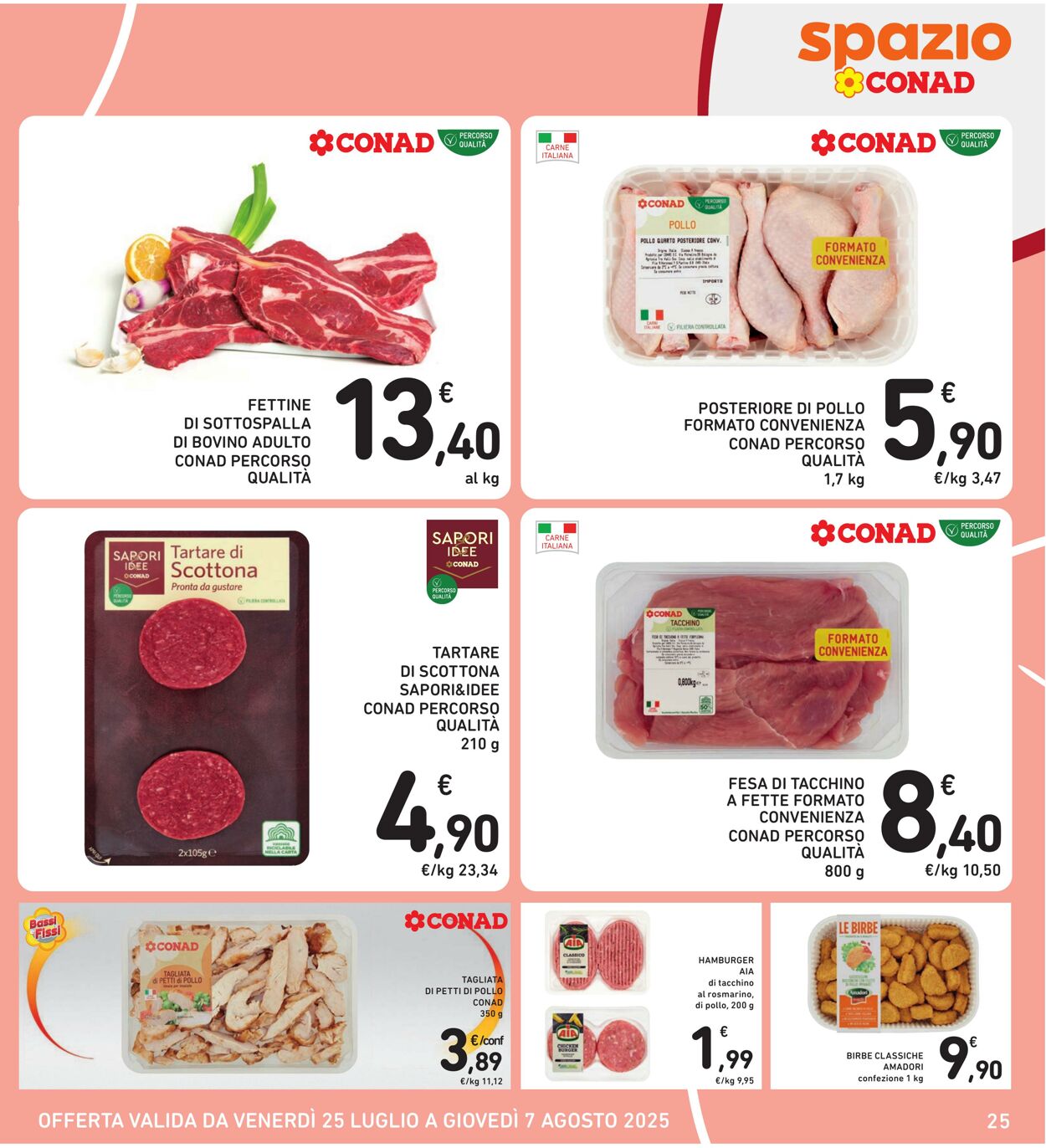 Volantino Conad 06.08.2025 - 06.08.2025