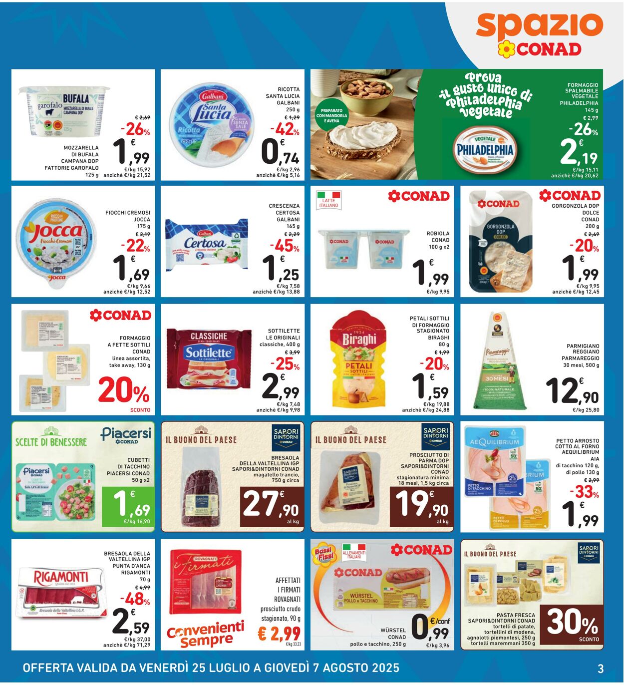 Volantino Conad 06.08.2025 - 06.08.2025