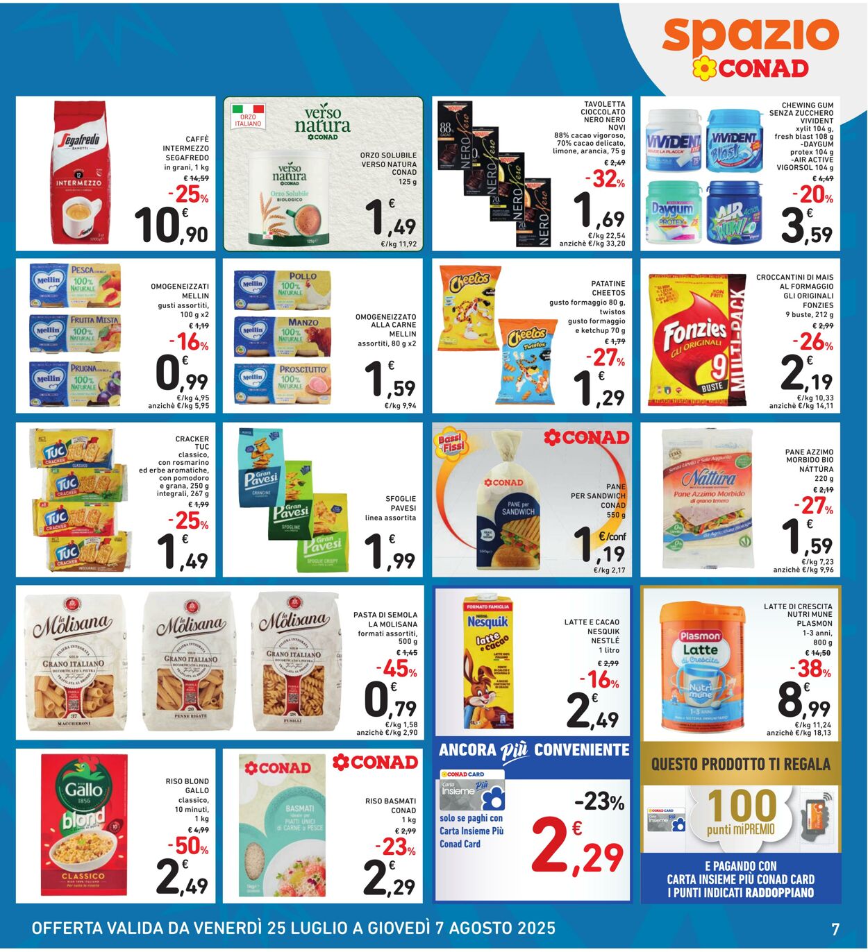 Volantino Conad 06.08.2025 - 06.08.2025