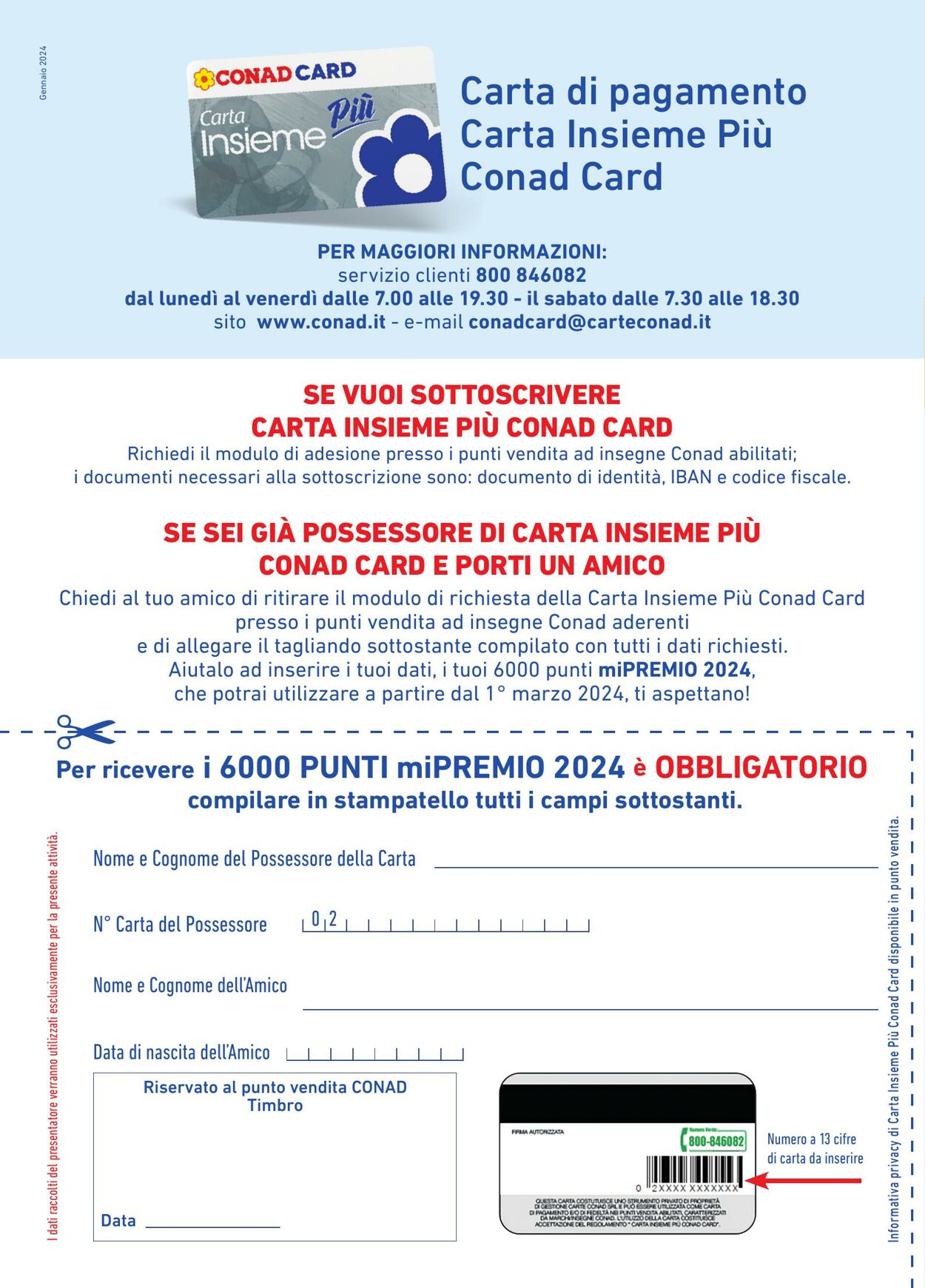 Volantino Conad 01.01.2024 - 29.02.2024