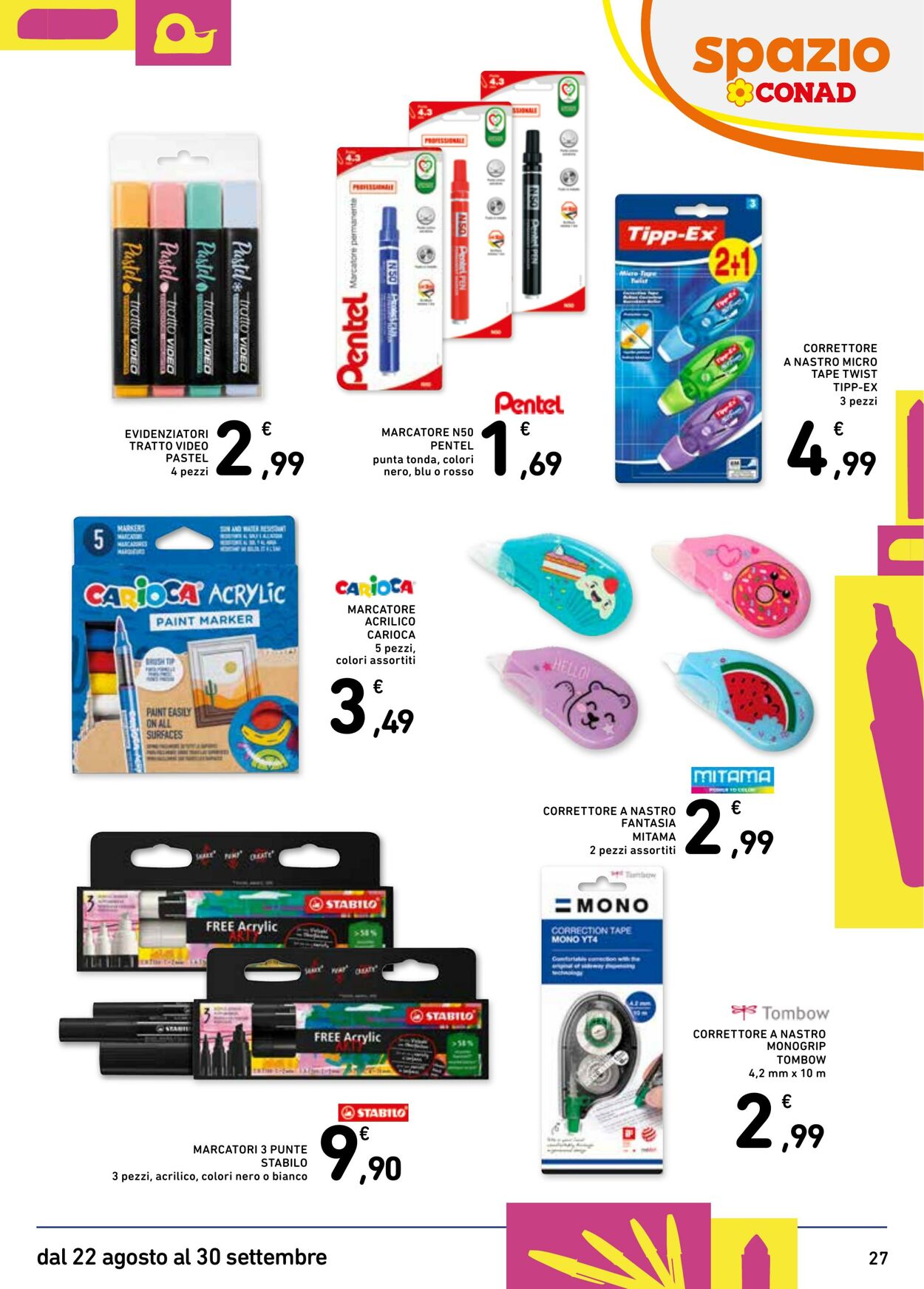 Volantino Conad 25.08.2025 - 25.08.2025