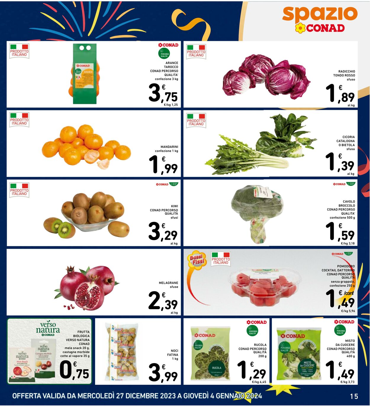 Volantino Conad 27.12.2023 - 04.01.2024