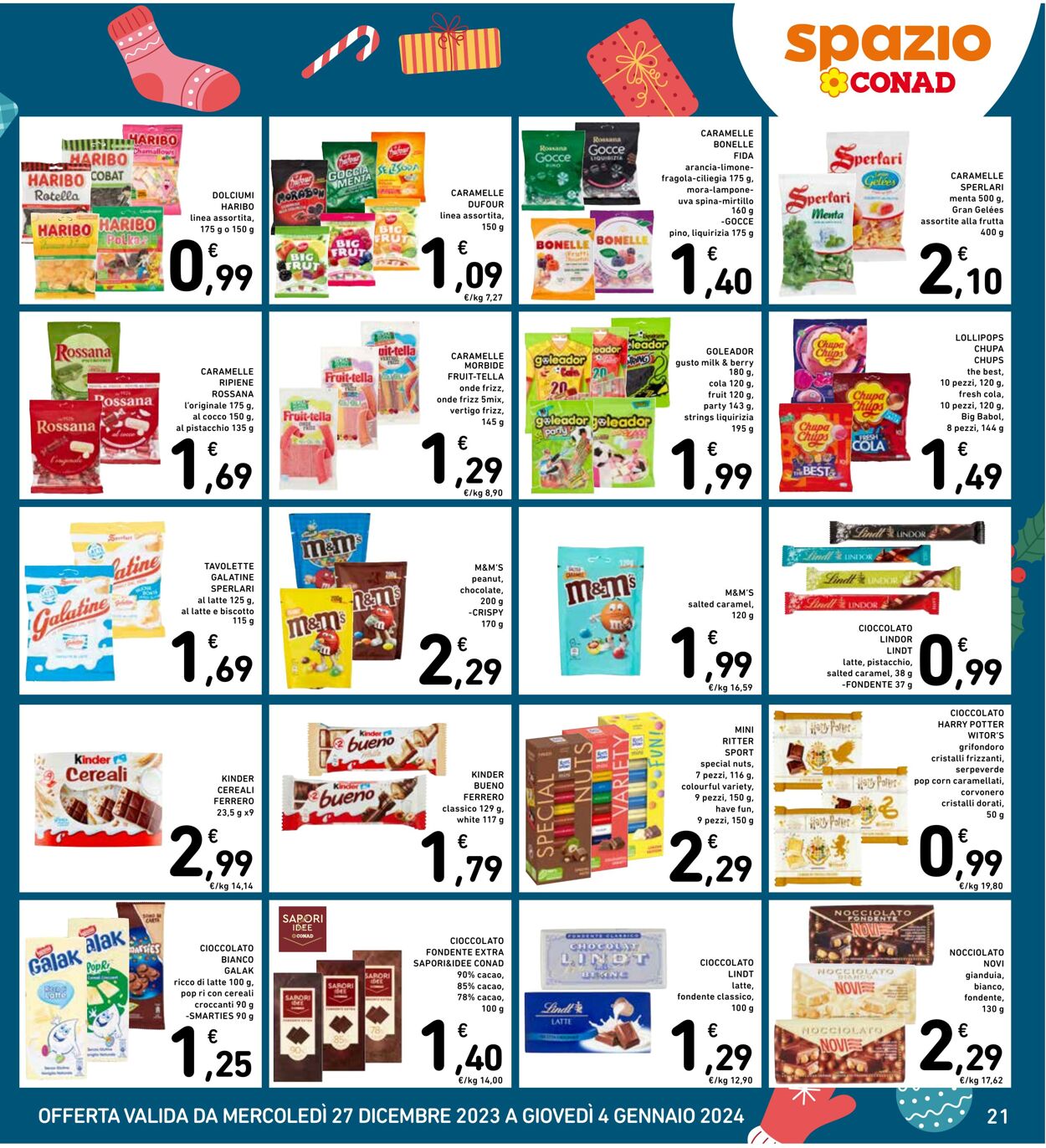 Volantino Conad 27.12.2023 - 04.01.2024