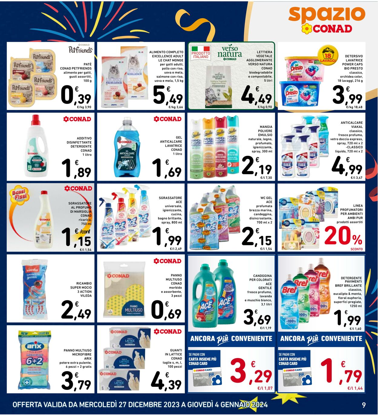 Volantino Conad 27.12.2023 - 04.01.2024