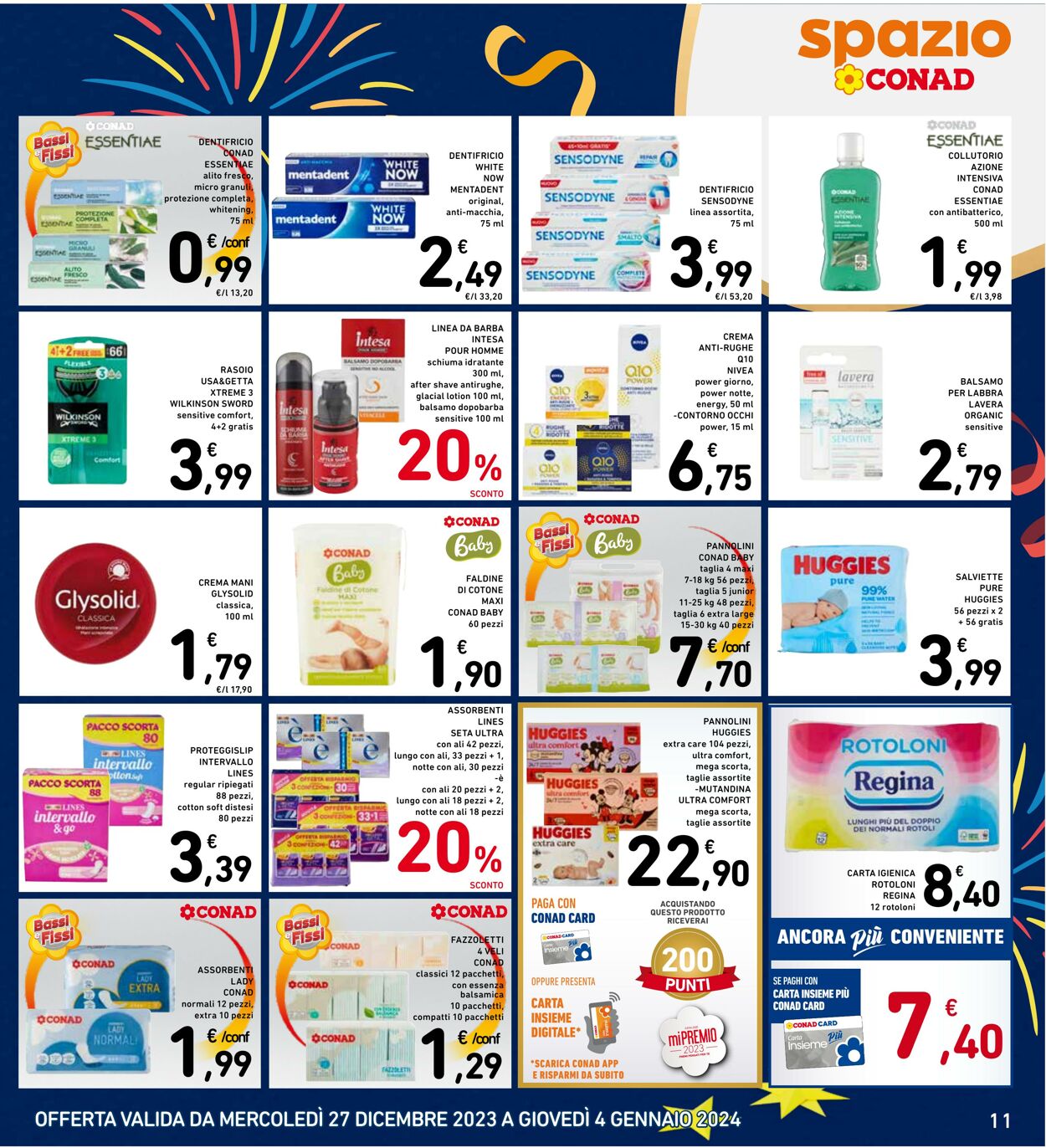 Volantino Conad 27.12.2023 - 04.01.2024