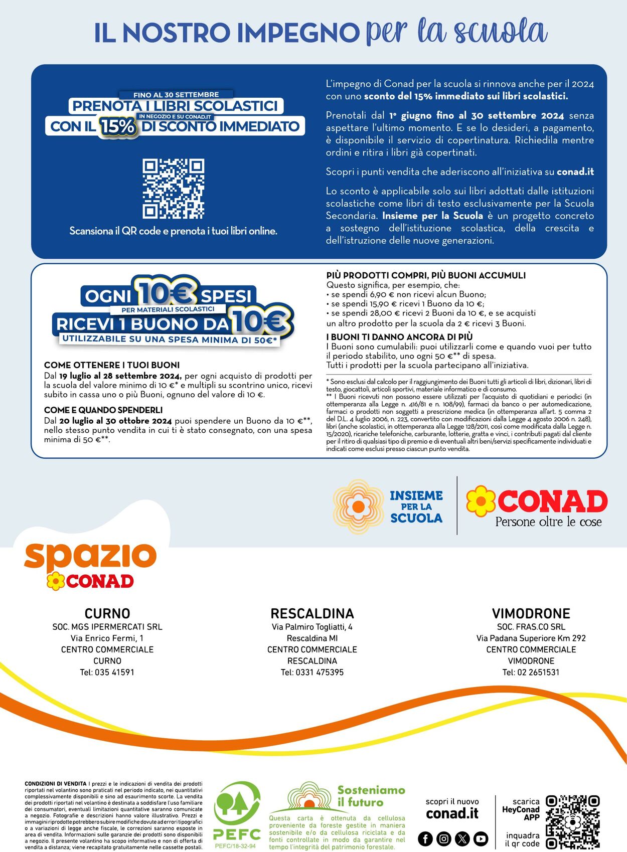 Volantino Conad 22.08.2024 - 28.09.2024