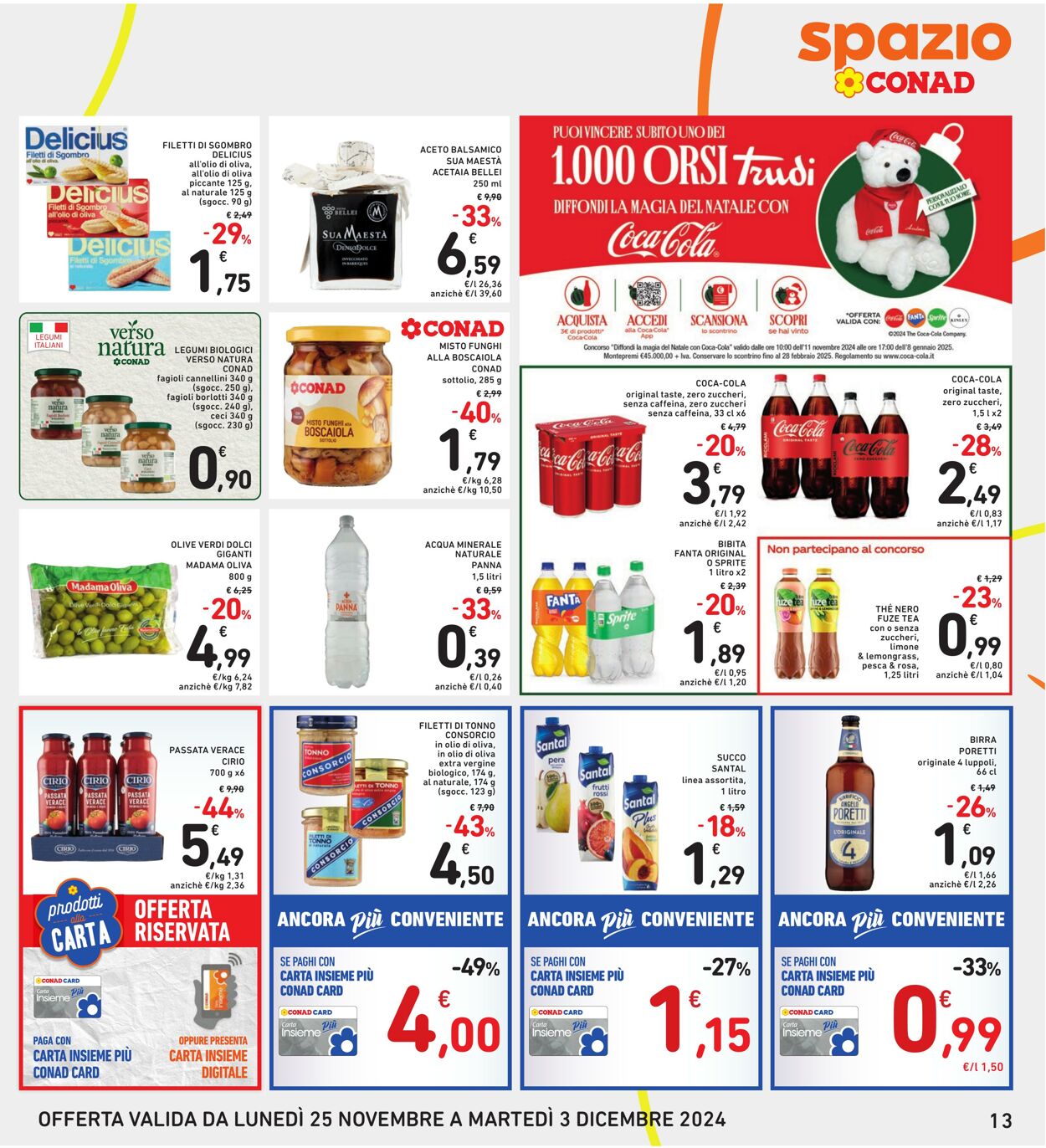 Volantino Conad 25.11.2024 - 03.12.2024