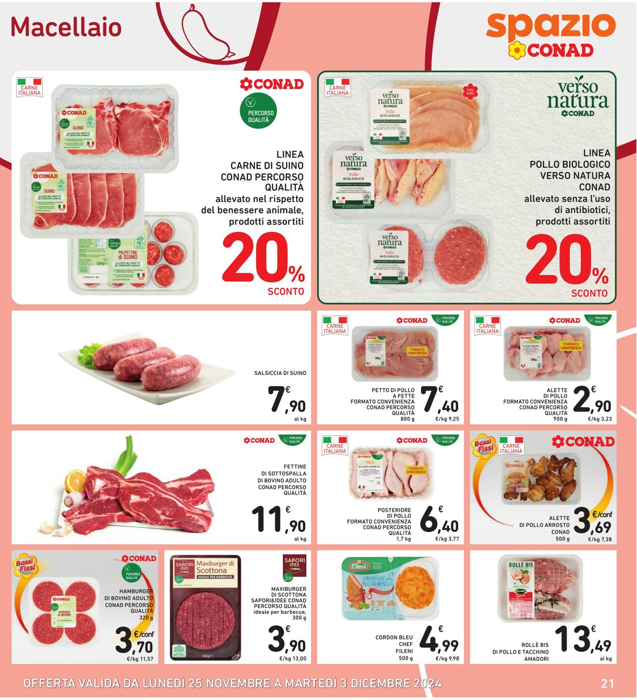 Volantino Conad 25.11.2024 - 03.12.2024