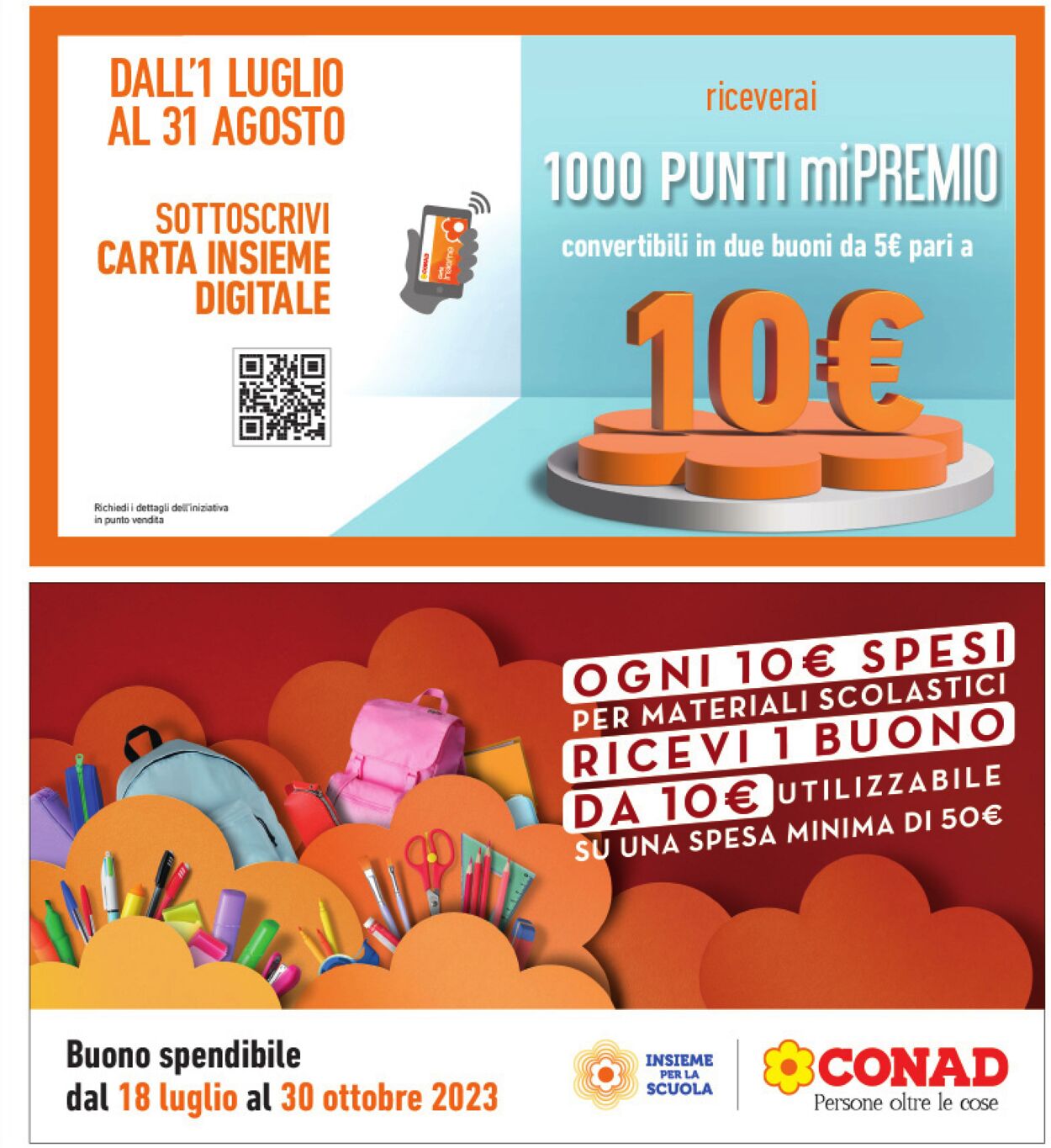 Volantino Conad 18.07.2023 - 27.07.2023