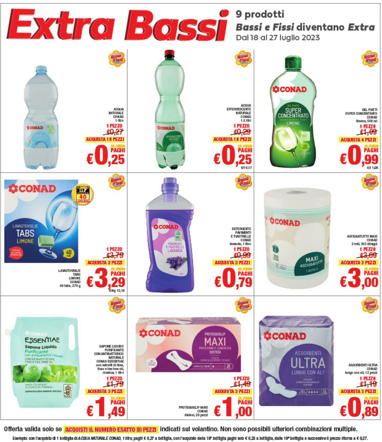 Volantino Conad 18.07.2023 - 27.07.2023