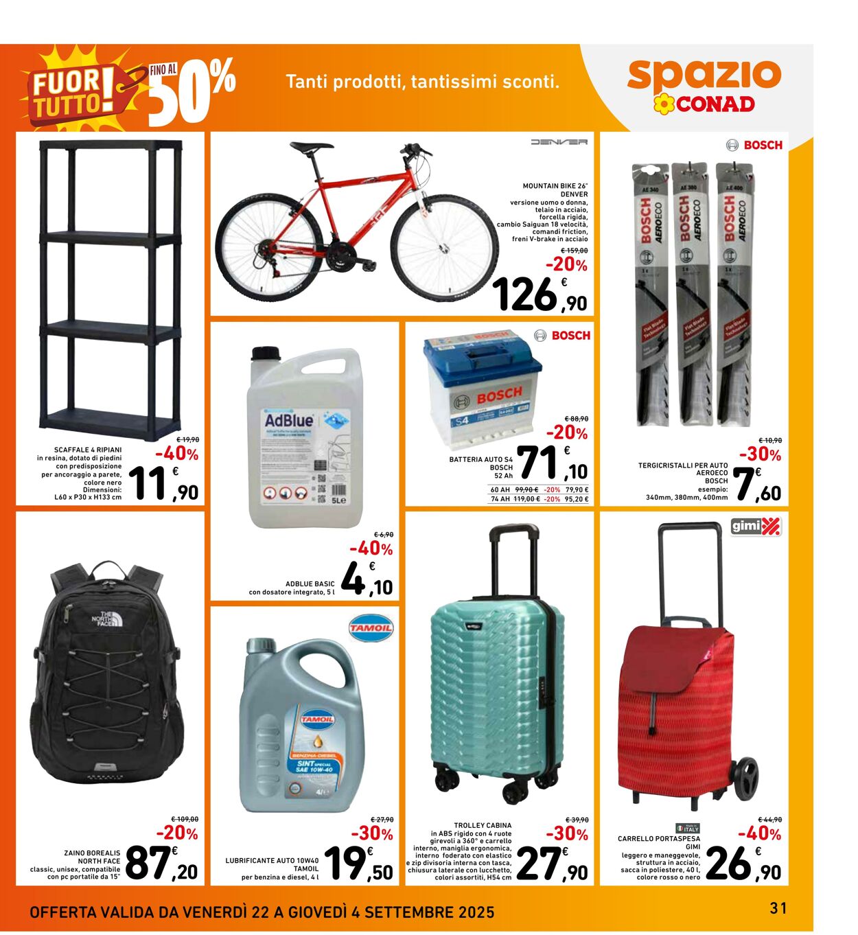 Volantino Conad 01.09.2025 - 01.09.2025