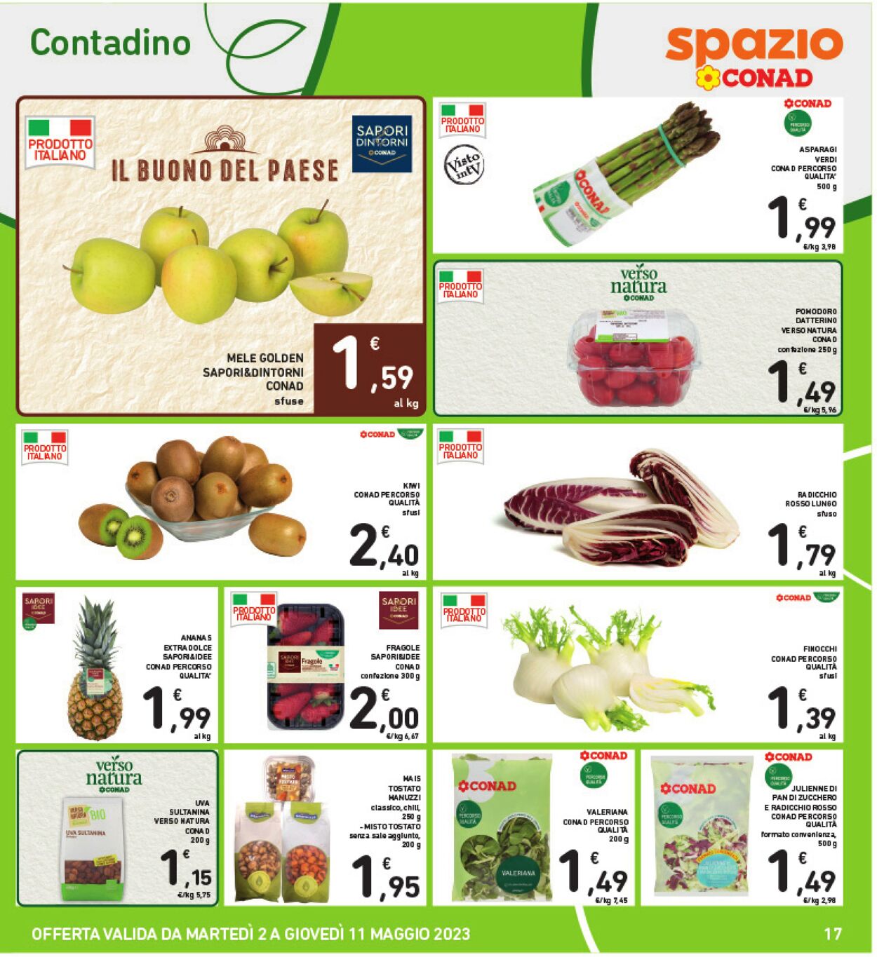 Volantino Conad 02.04.2023 - 11.05.2023