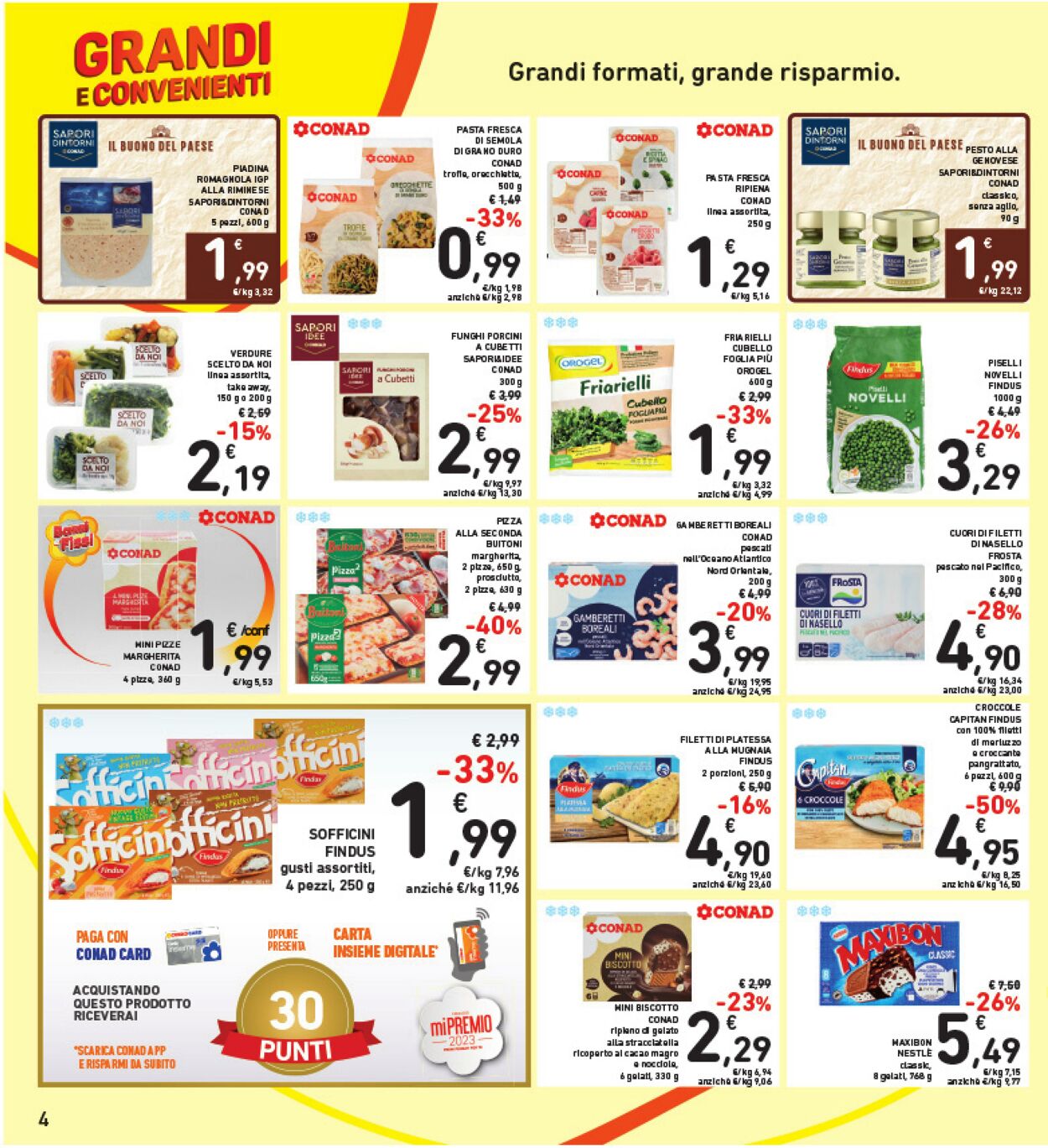 Volantino Conad 02.04.2023 - 11.05.2023