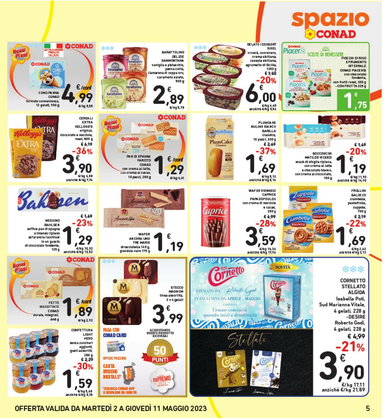 Volantino Conad 02.04.2023 - 11.05.2023