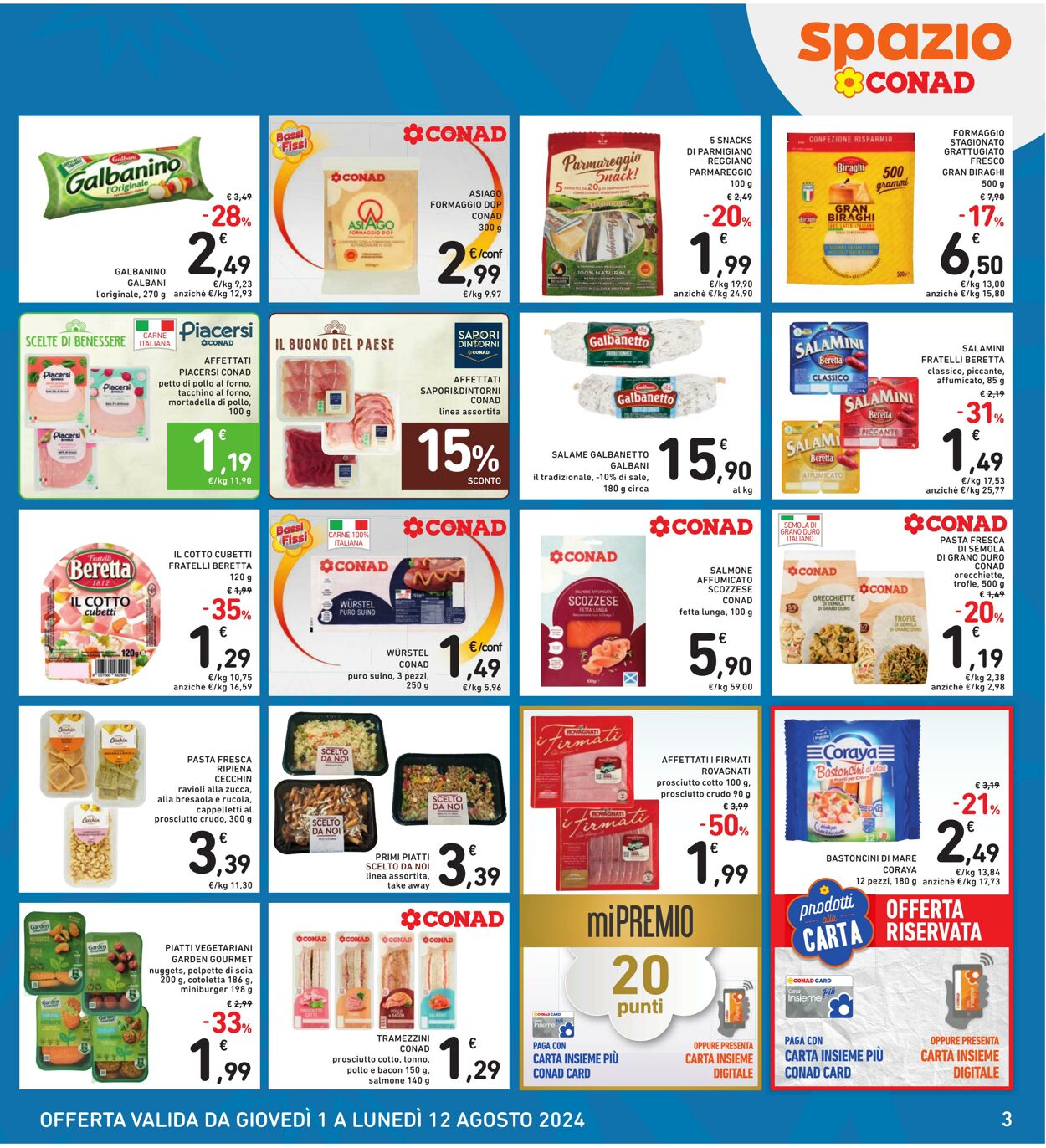 Volantino Conad 01.07.2024 - 12.08.2024