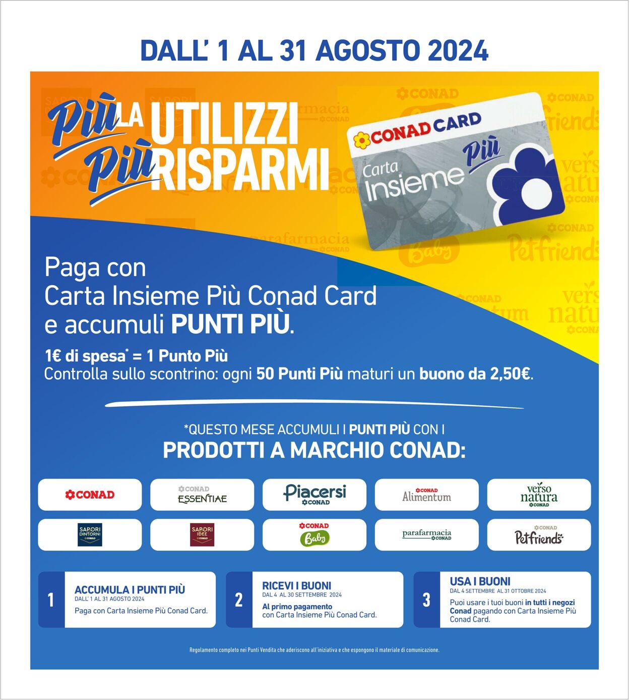 Volantino Conad 01.07.2024 - 12.08.2024