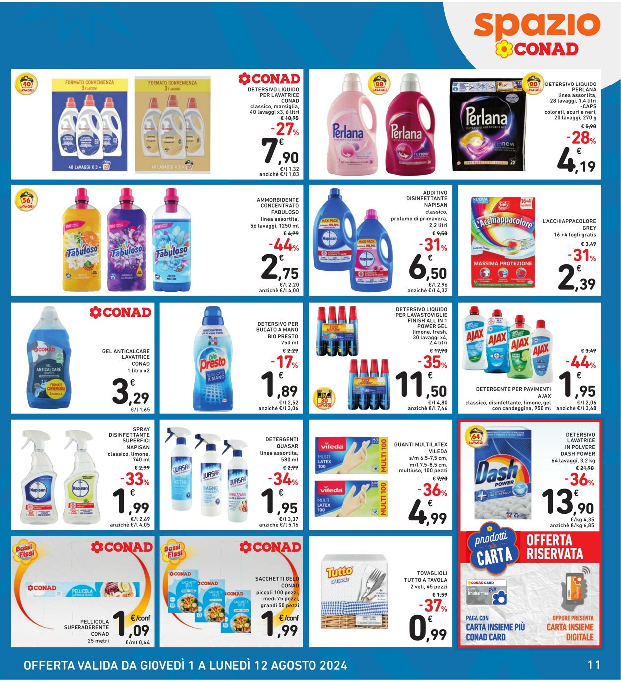 Volantino Conad 01.07.2024 - 12.08.2024