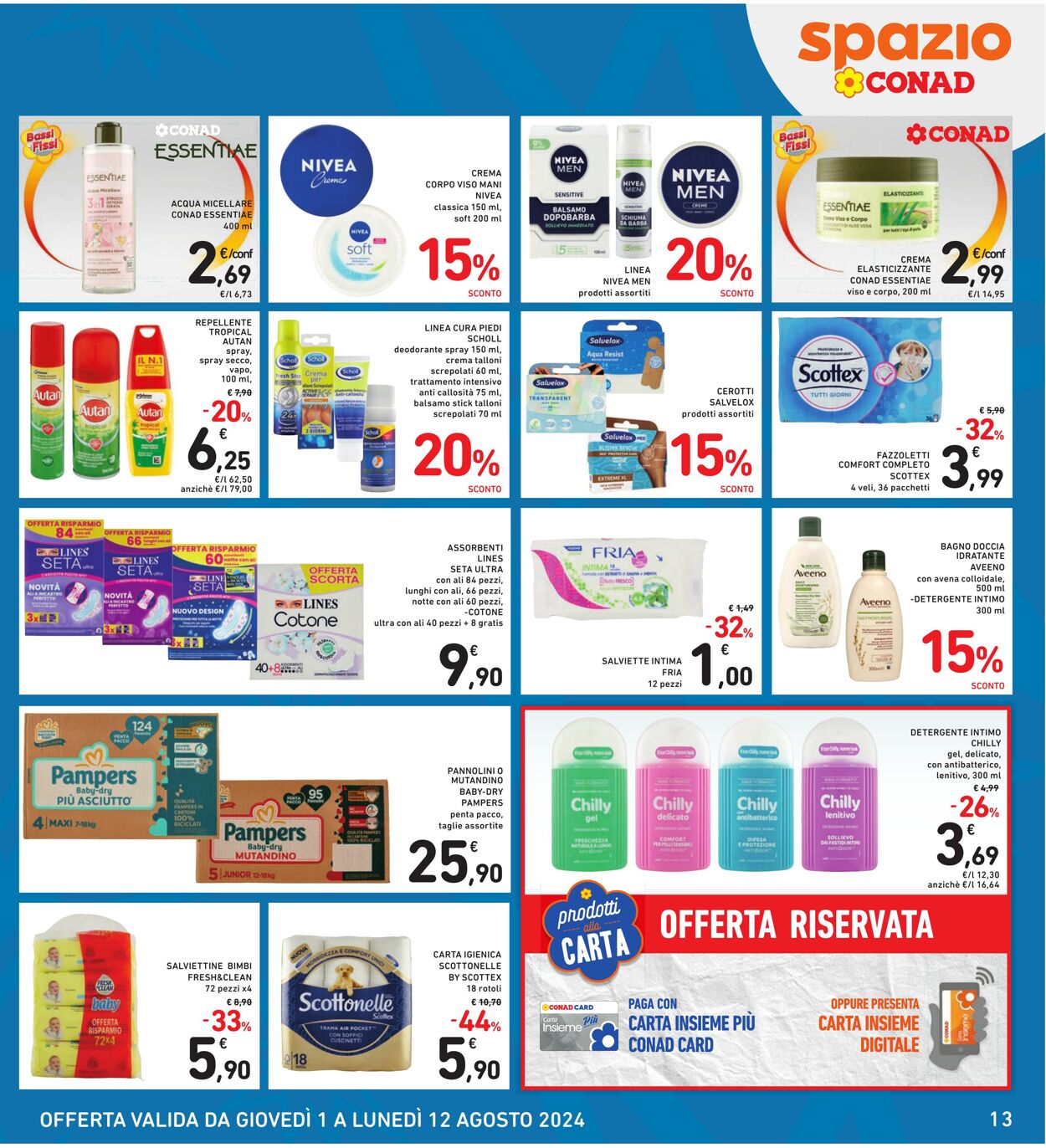 Volantino Conad 01.07.2024 - 12.08.2024