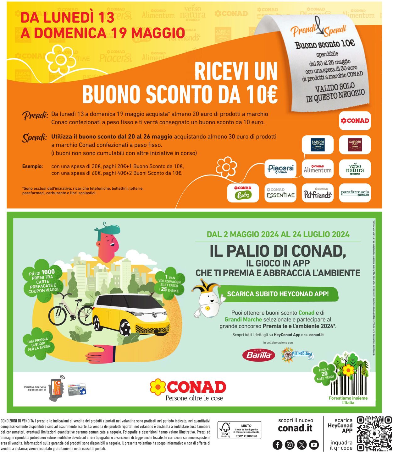 Volantino Conad 07.04.2024 - 20.05.2024