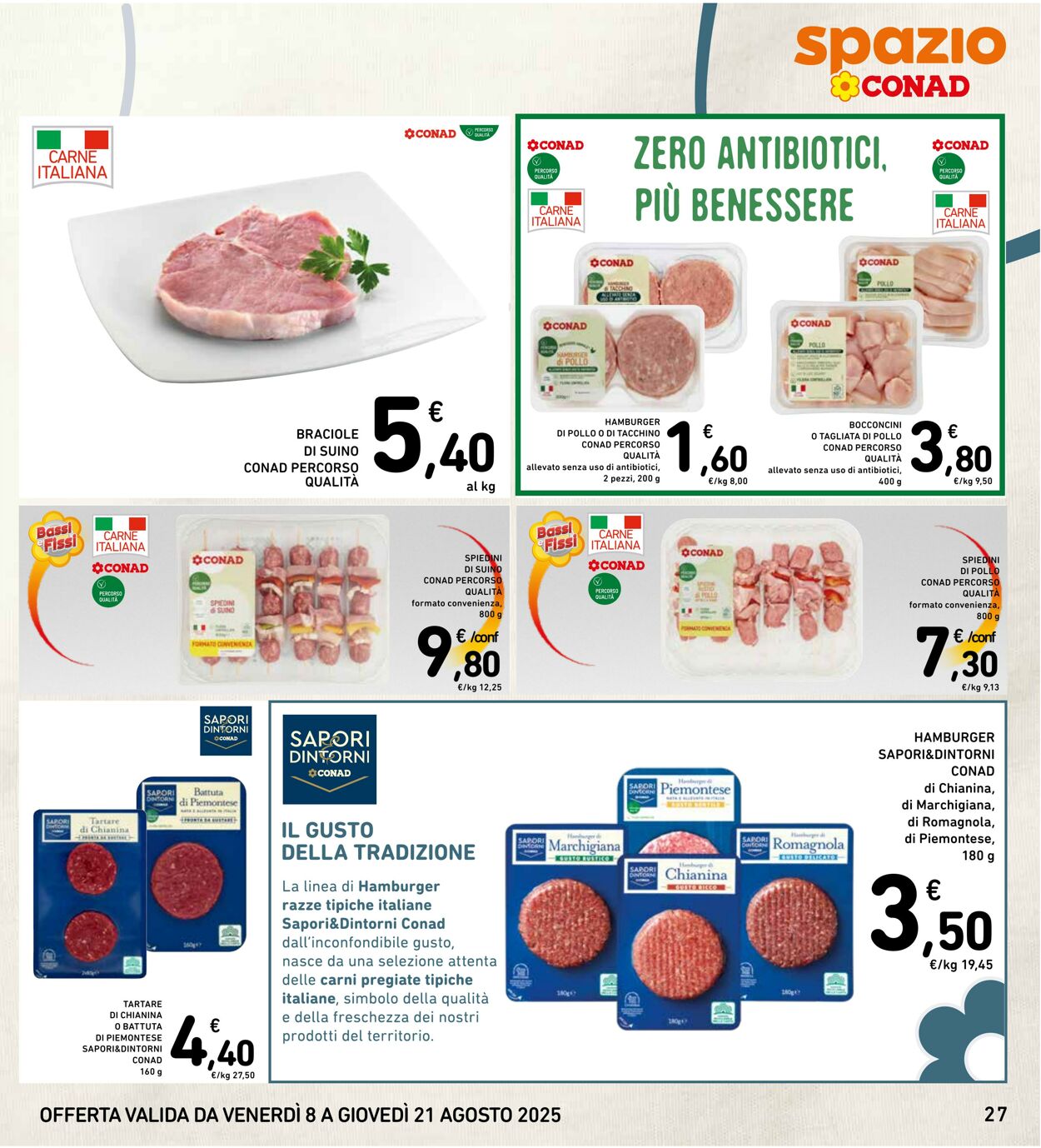 Volantino Conad 19.08.2025 - 19.08.2025