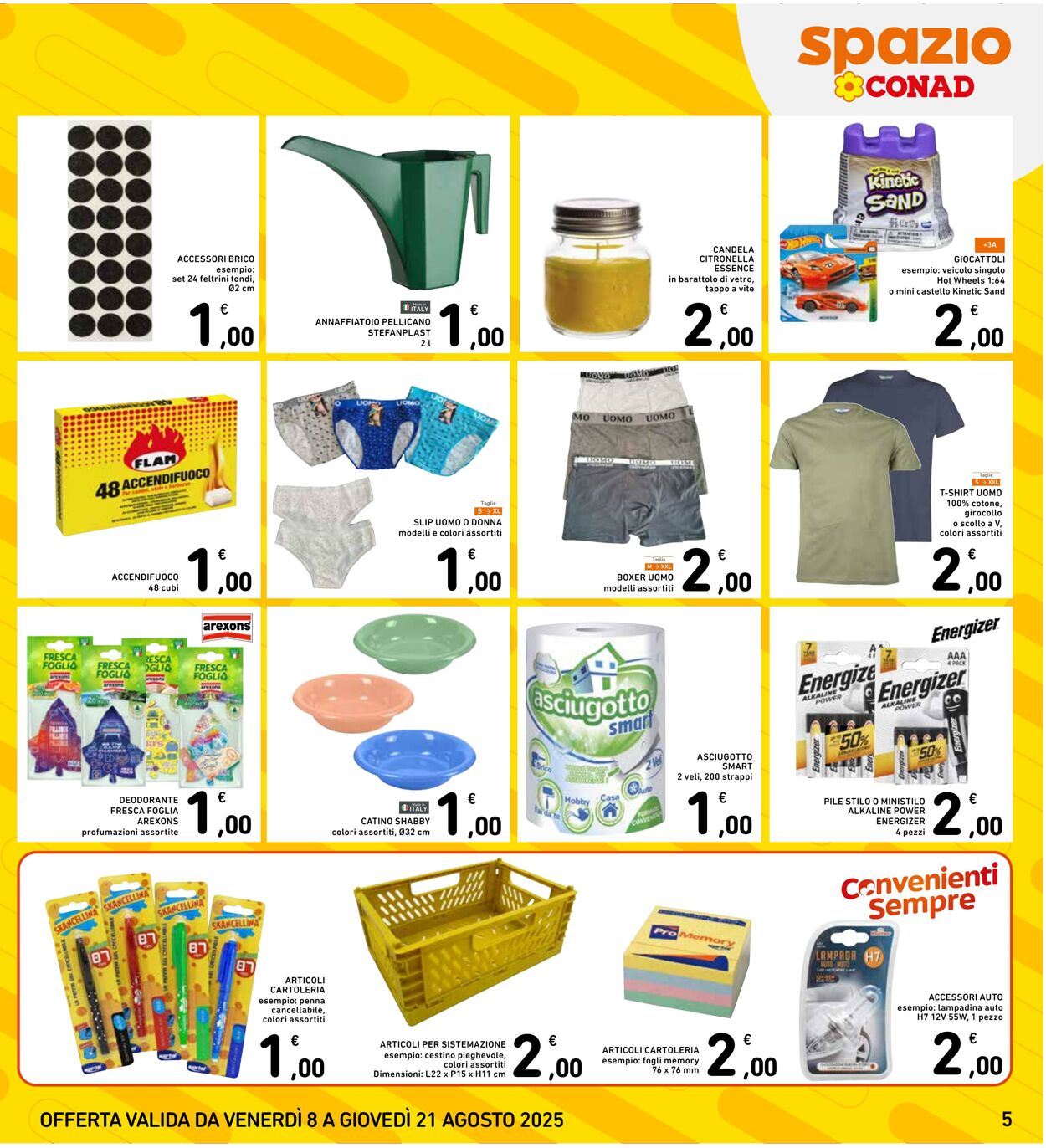 Volantino Conad 19.08.2025 - 19.08.2025