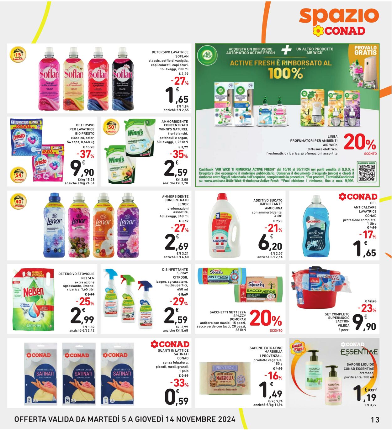 Volantino Conad 05.10.2024 - 14.11.2024