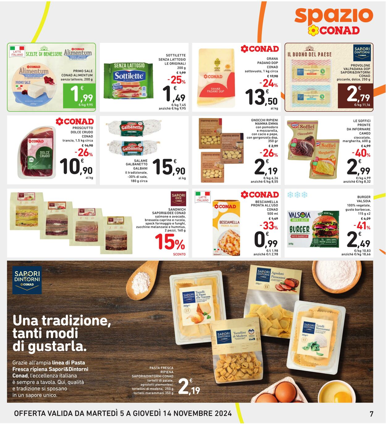 Volantino Conad 05.10.2024 - 14.11.2024