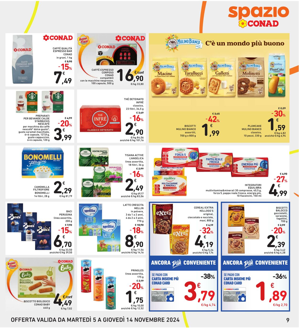 Volantino Conad 05.10.2024 - 14.11.2024