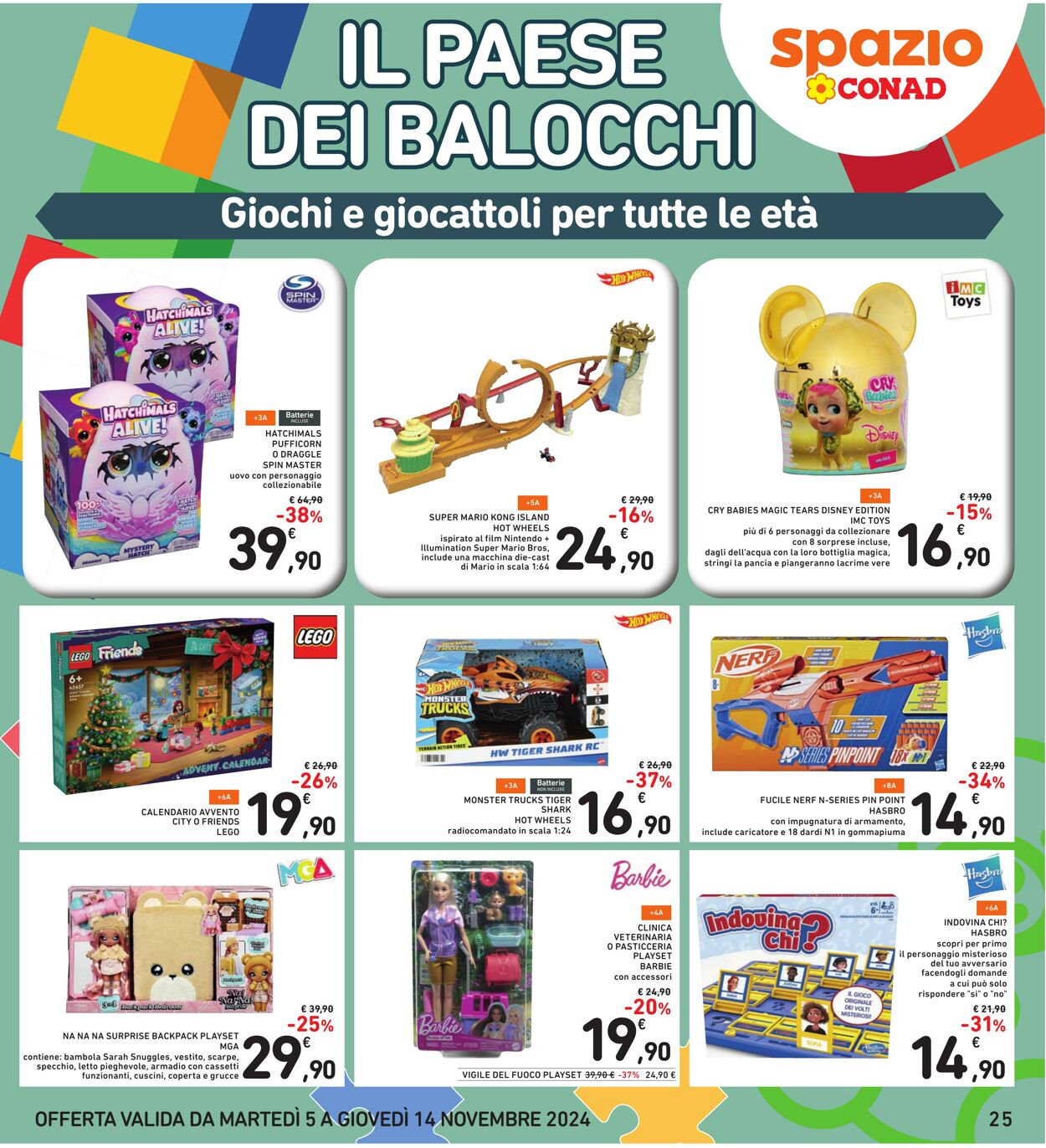 Volantino Conad 05.10.2024 - 14.11.2024