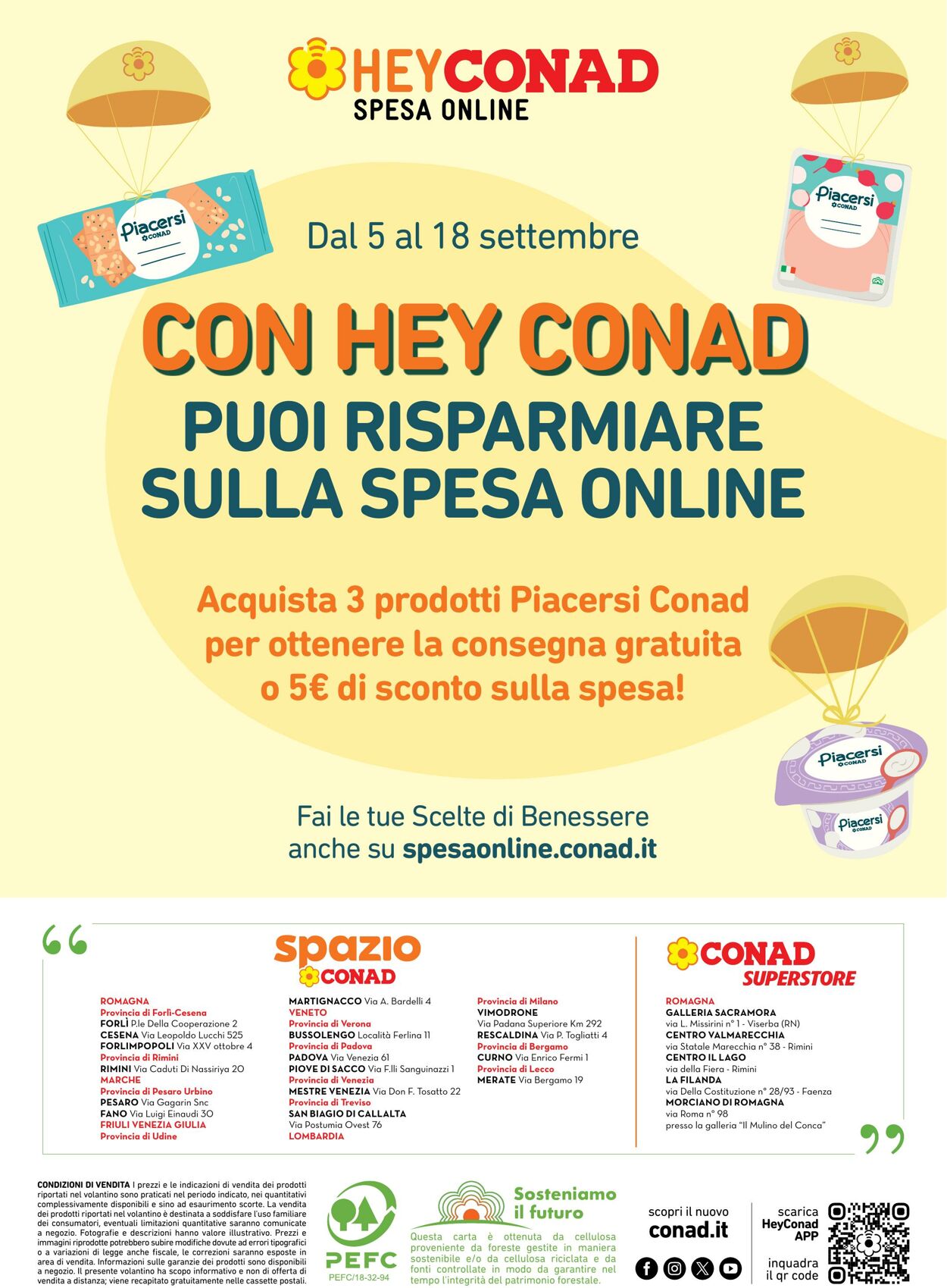 Volantino Conad 05.08.2024 - 29.09.2024