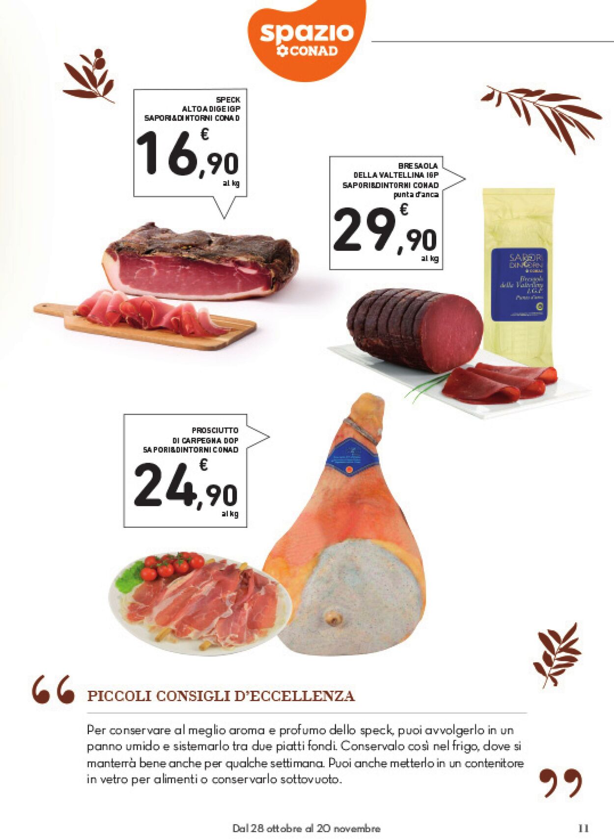 Volantino Conad 28.10.2022 - 20.11.2022