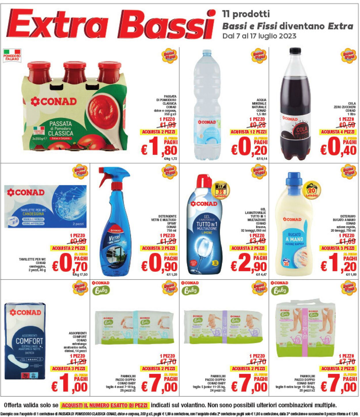 Volantino Conad 07.07.2023 - 17.07.2023