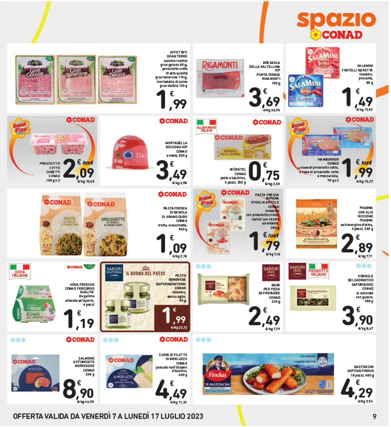 Volantino Conad 07.07.2023 - 17.07.2023