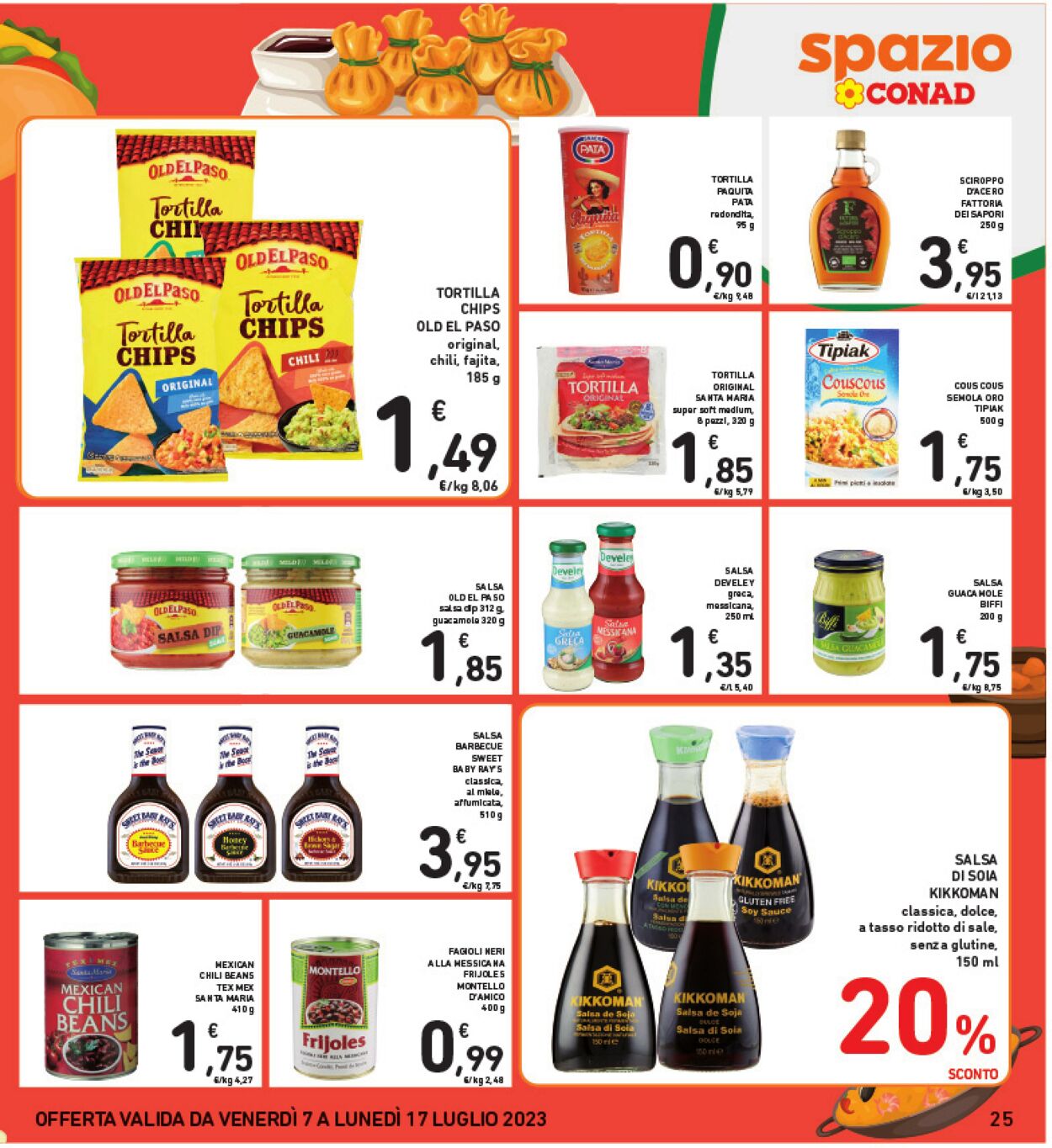 Volantino Conad 07.07.2023 - 17.07.2023