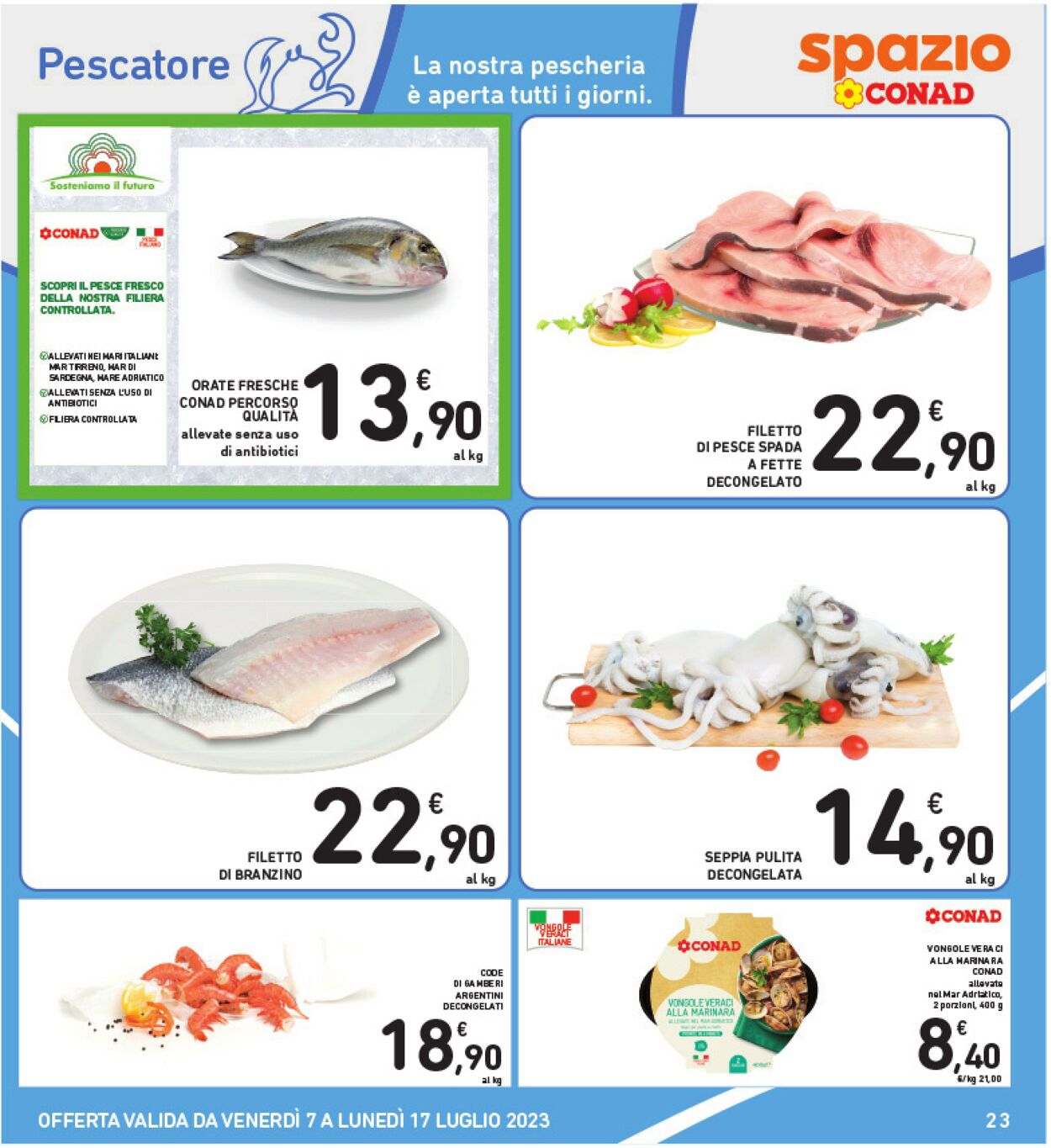 Volantino Conad 07.07.2023 - 17.07.2023