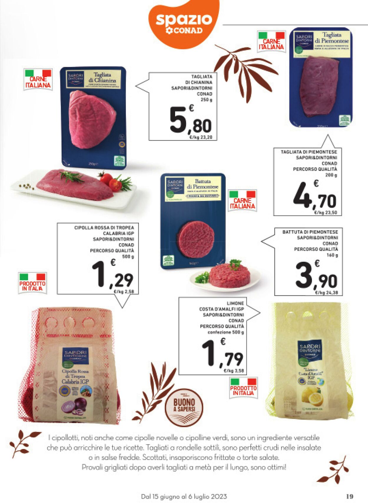 Volantino Conad 15.06.2023 - 06.07.2023