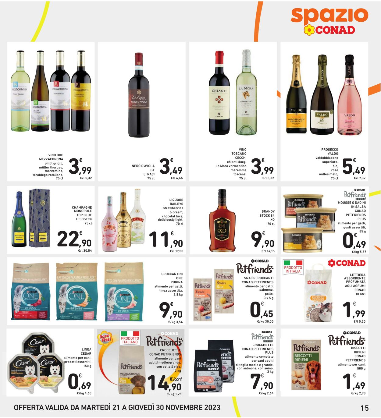 Volantino Conad 21.11.2023 - 30.11.2023