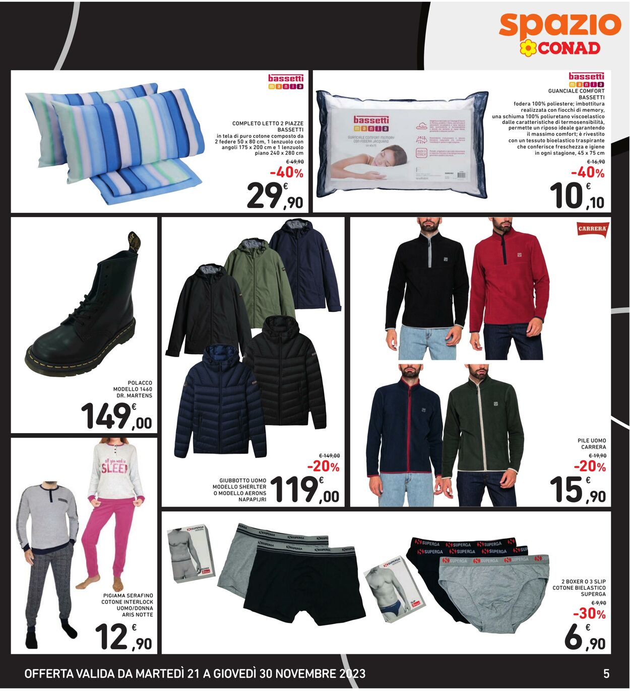 Volantino Conad 21.11.2023 - 30.11.2023