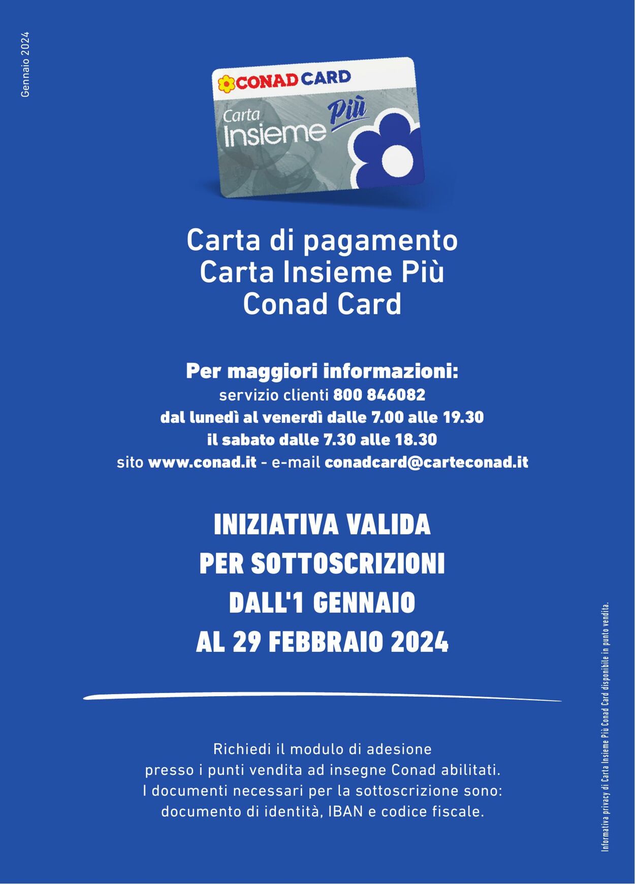 Volantino Conad 01.01.2024 - 29.02.2024